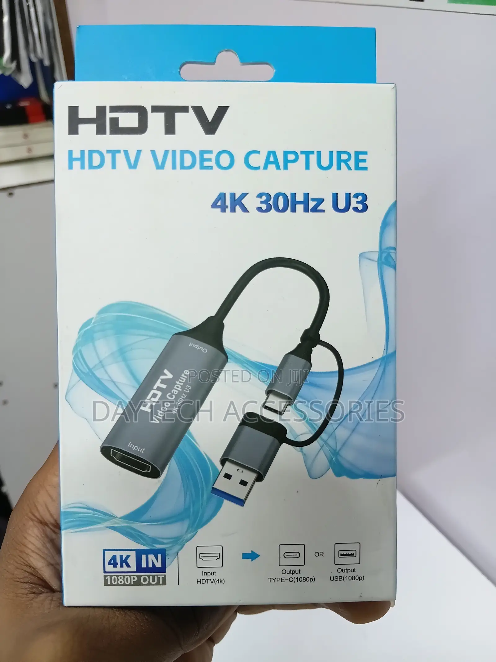 USB 3.0 / Type C to HDMI (Female) Video Capture Card.