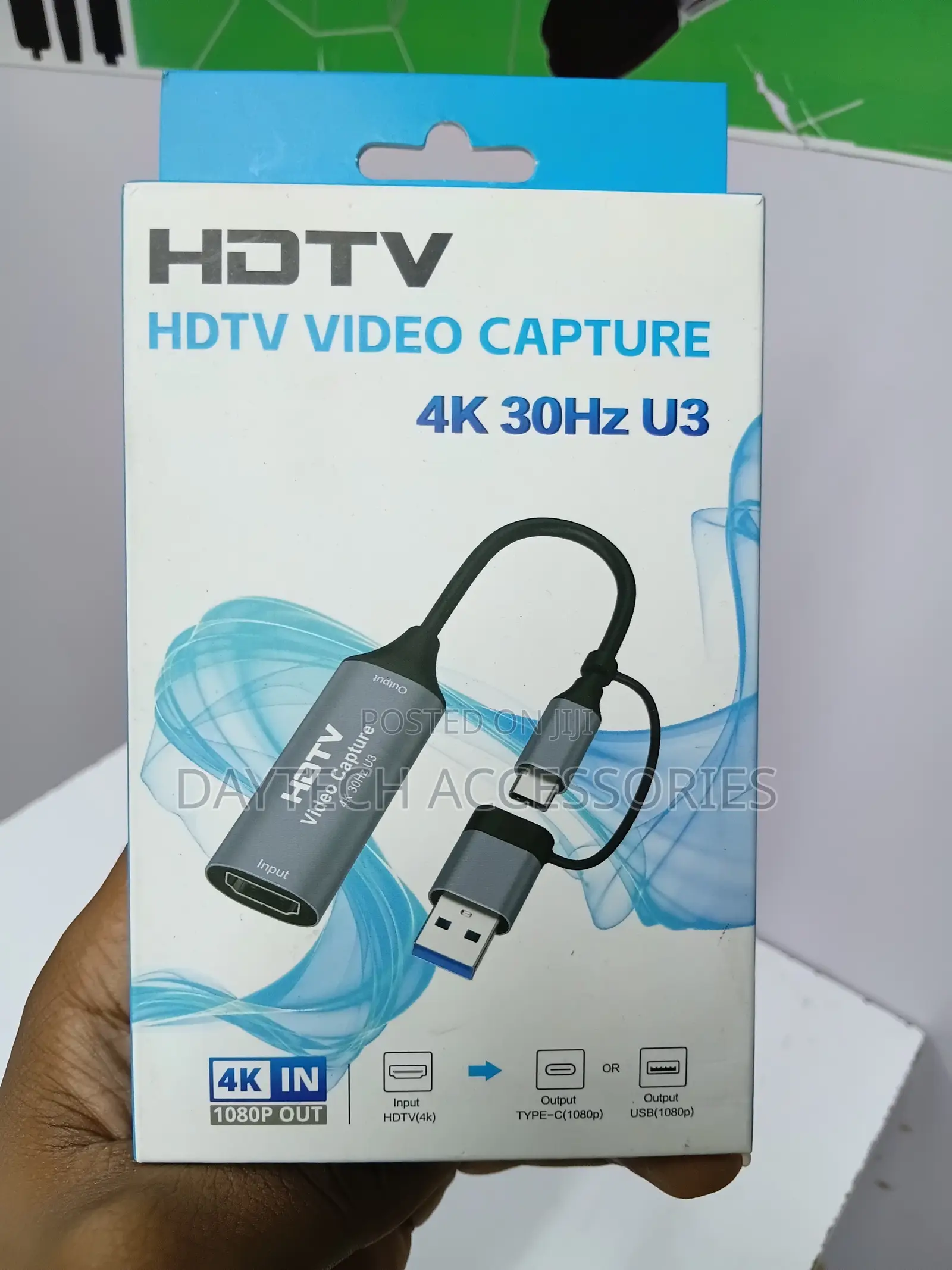  USB 3.0 / Type C to HDMI (Female) Video Capture Card.