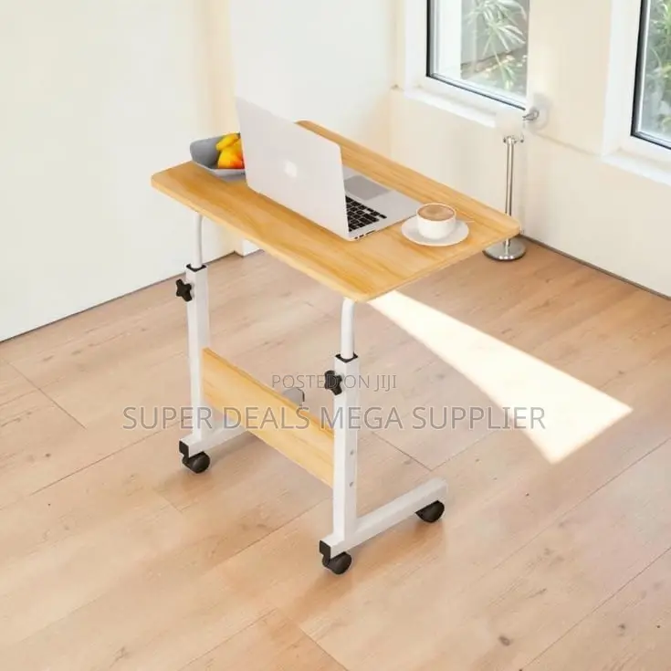 Height Adjustable Laptop Table Portable Study Desk for Home Office