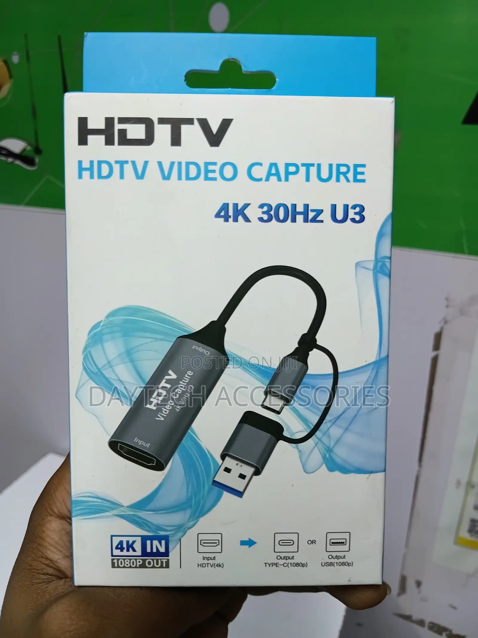 Hdmi Capture Card at 30hz (USB C USB A)
