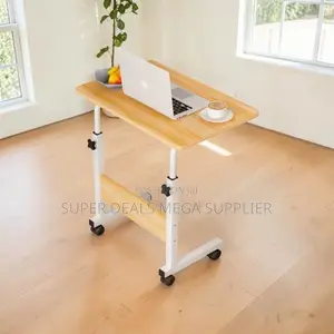 Height Adjustable Laptop Table Foldable Computer Workstation Desk