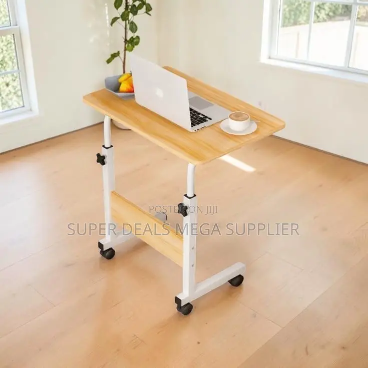 Height Adjustable Laptop Table Foldable Computer Workstation Desk