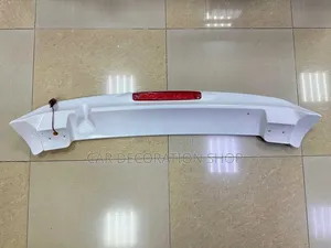 Prado120 Rear Roof Spoiler With Built in High Luminosity Red Led Light