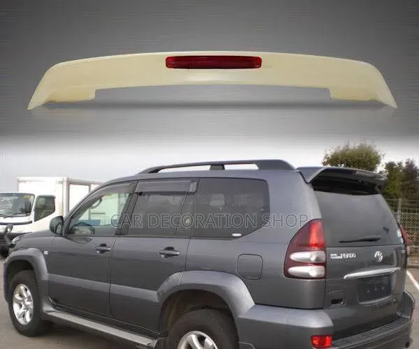 Prado 120 Durable Lightweight Unpainted Abs Plastic Spoiler