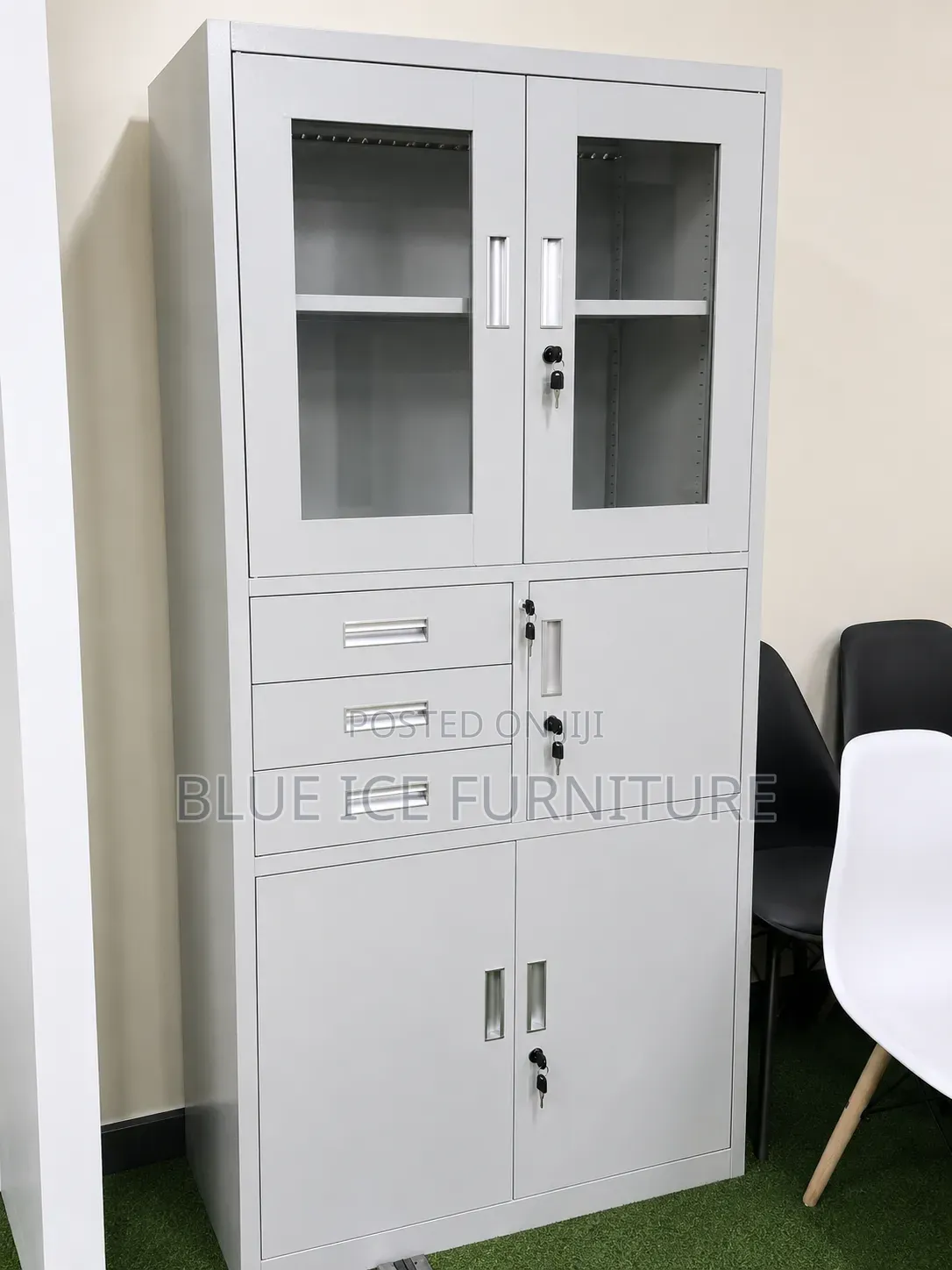 Imported Modern Filing Cabinet With Modern Safebox