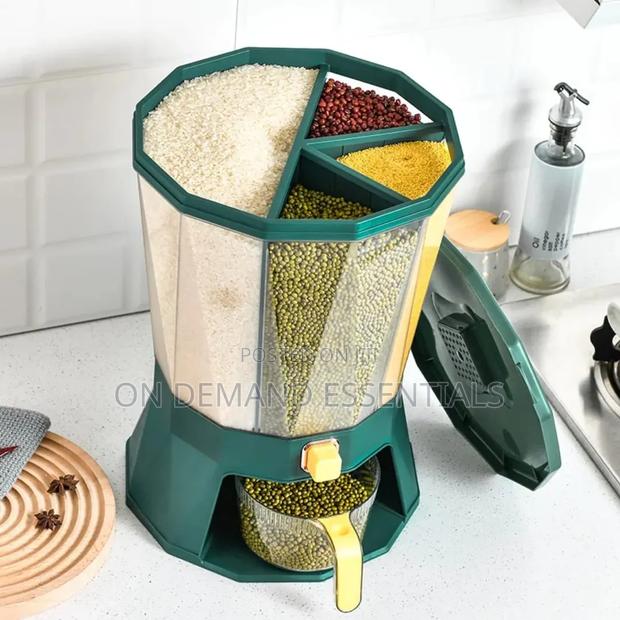 4 Point Partitioned Cereal Container - thumbnail 2