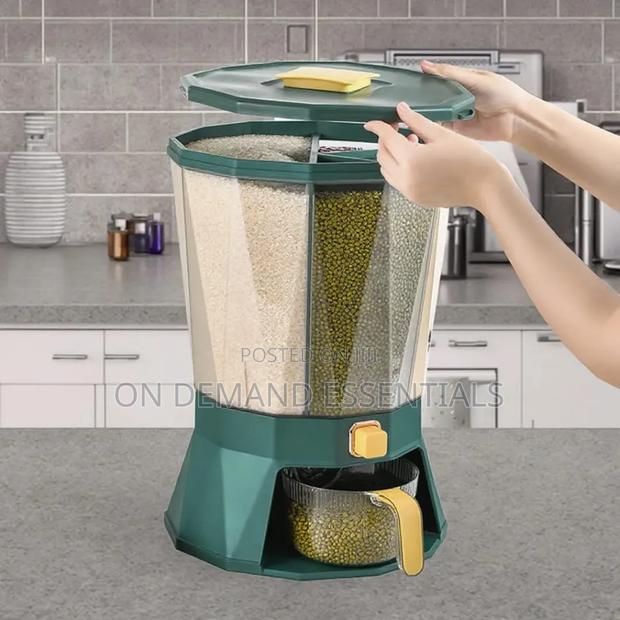 4 Point Partitioned Cereal Container - thumbnail 3