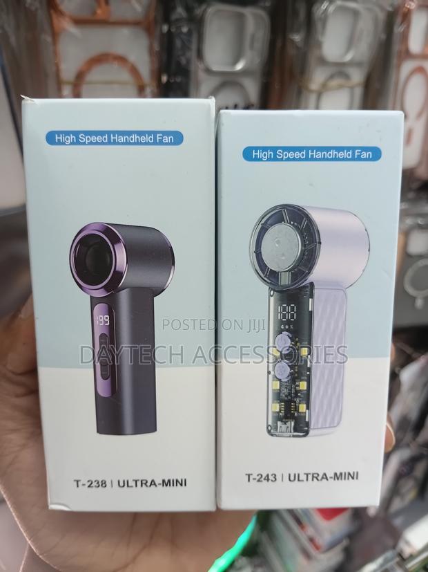 VoltEra Turbo High-Speed Handheld Fans. - main view