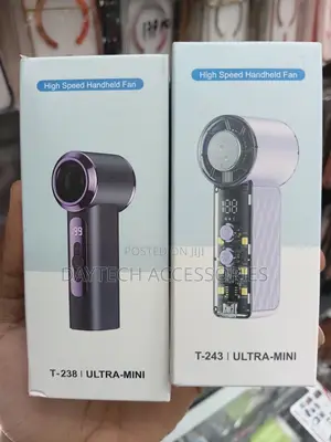 VoltEra Turbo High-Speed Handheld Fans.