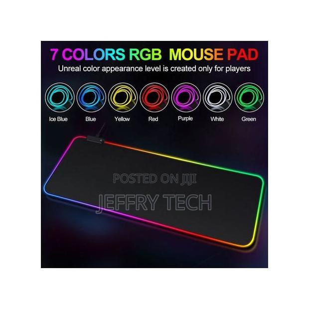 LED Lighted Keyboard Pad Gaming Colorful Lighted Table Mat - main view