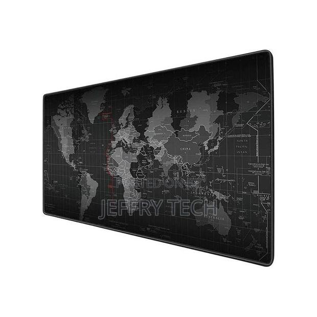 World Map Pattern Design Mouse Pad Computer Keyboard Desk Mousepad - main view