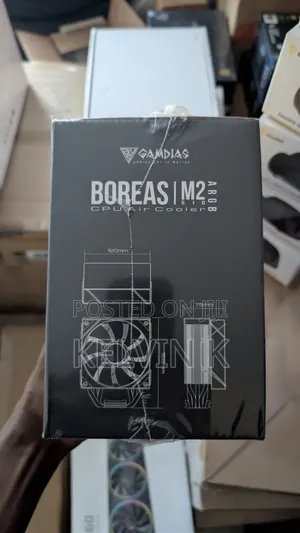Gamdias Boreas 120mm Air Cooler With Temperature Screen