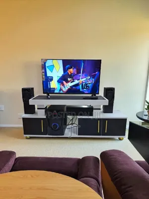 Istanbul 1 Modern TV Stand With LED Lights