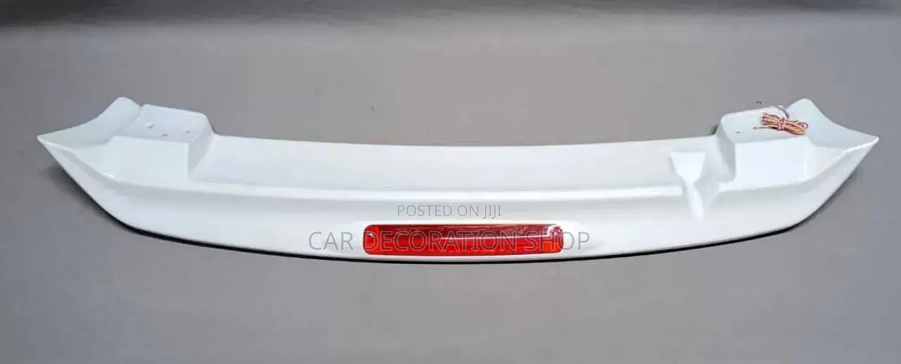 Prado 120 Spoiler Smooths Rear Wind Drag at Highway Speeds