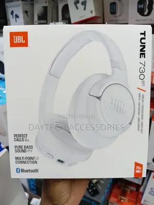 JBL Tune 730BT Wireless Over-Ear Bluetooth Wireless Headphones.