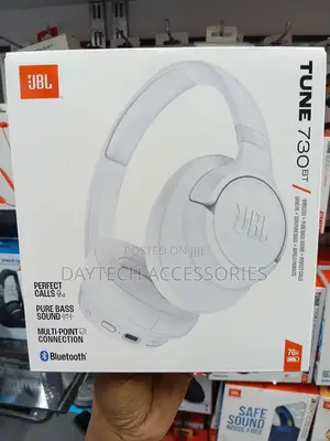 JBL Tune 730BT Wireless Over-Ear Bluetooth Wireless Headphones.