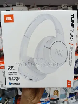 JBL Tune 730BT Wireless Over-Ear Bluetooth Wireless Headphones.