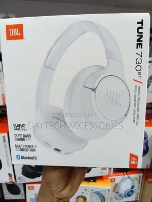 These Are JBL Tune 730BT Wireless Headphones in White.