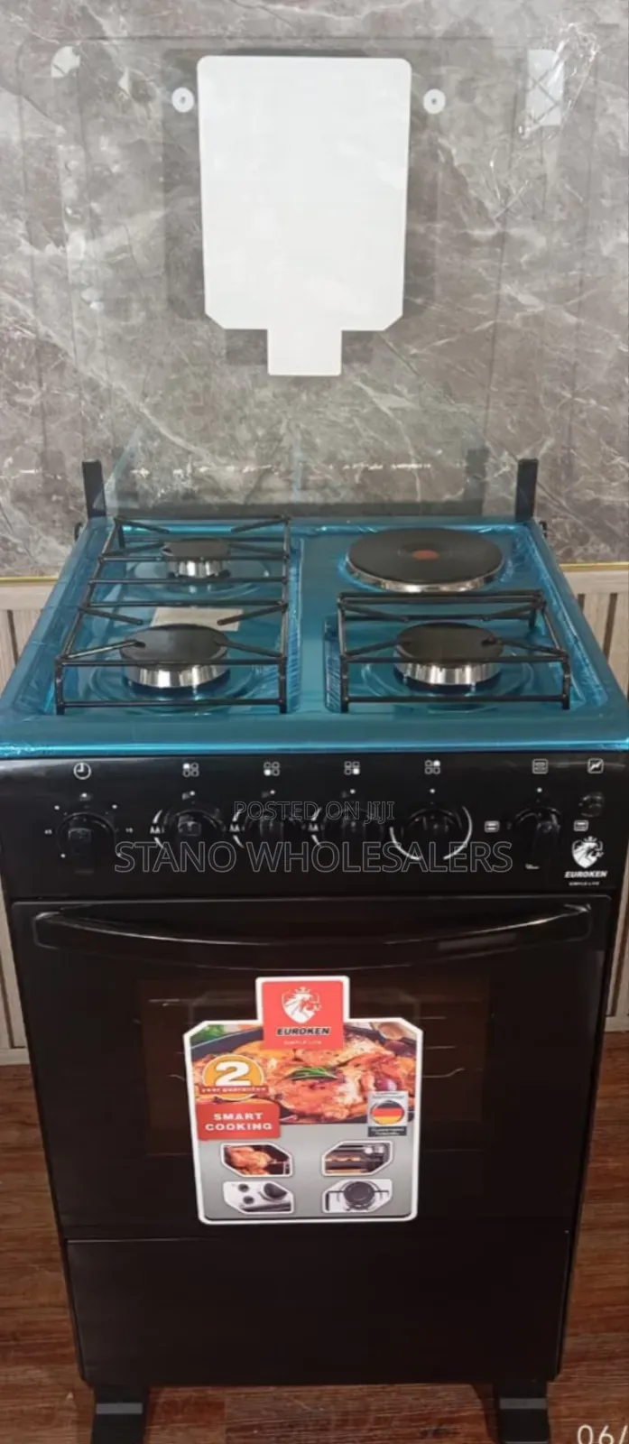 Black Uroken 3+1 Standing Cooker