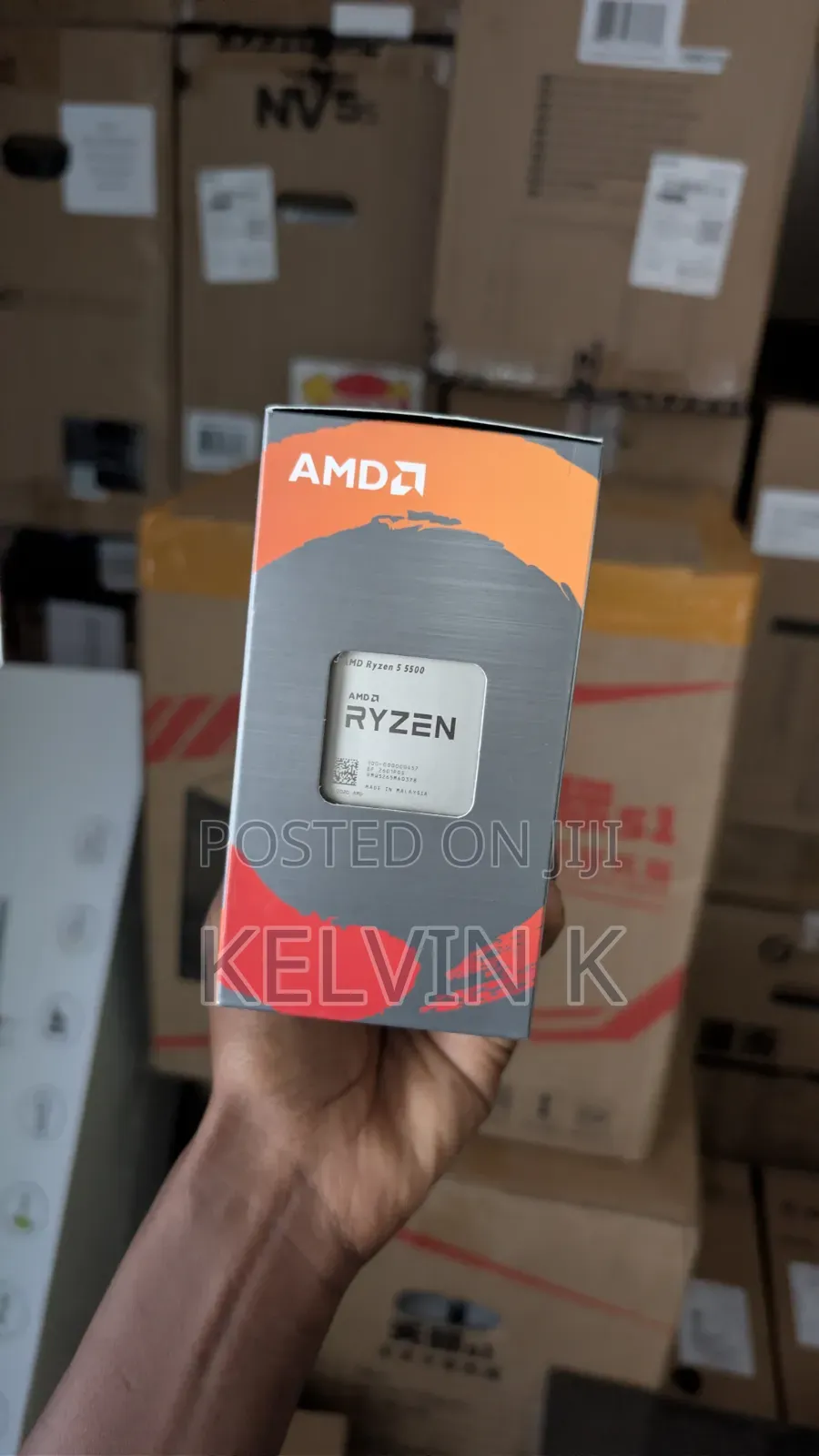 AMD Ryzen 5 5500 Boxed CPU Processor Am4