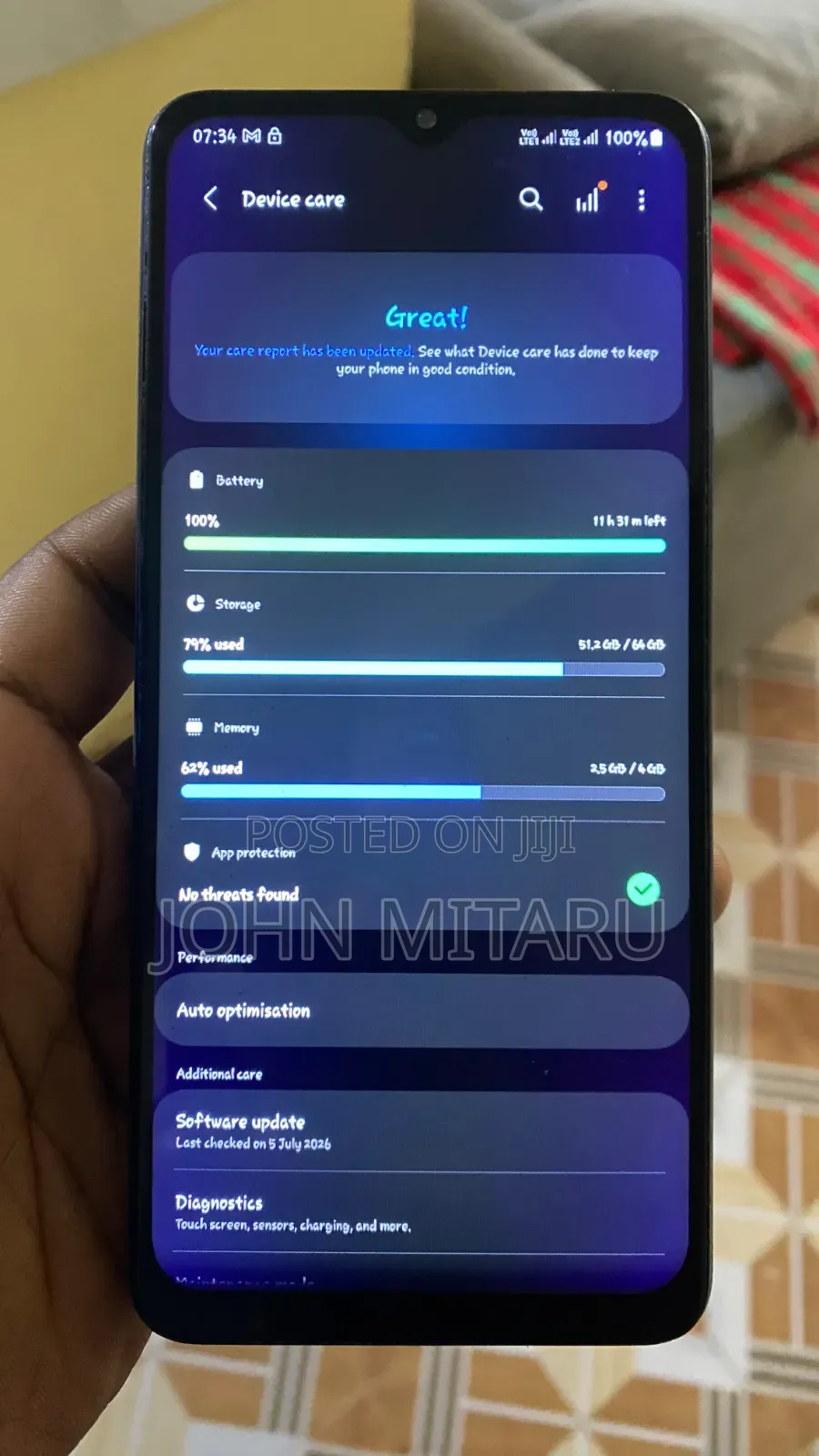 Samsung Galaxy A12 Nacho 64 GB Blue