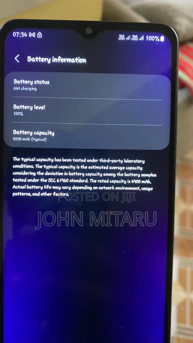 Samsung Galaxy A12 Nacho 64 GB Blue - thumbnail 4