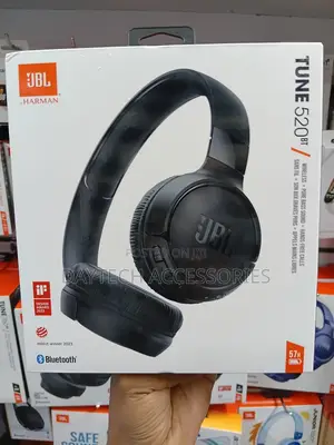 JBL Tune 520BT on Ear Wireless Bluetooth Headphone - Black