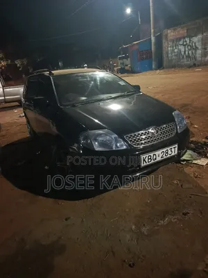 Toyota Corolla Fielder 2004 Black