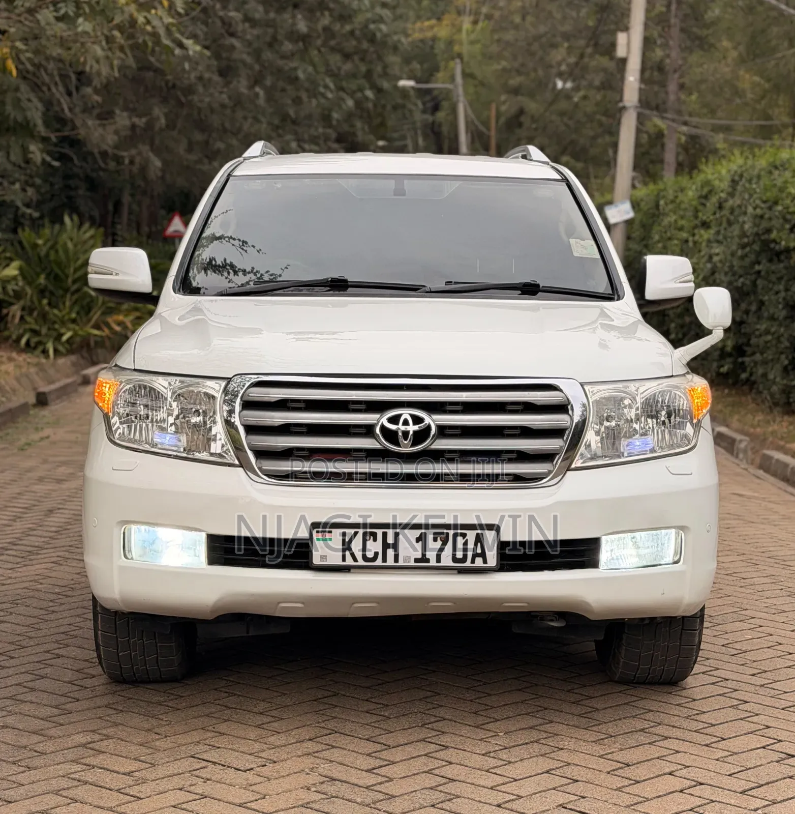 Toyota Land Cruiser 4.6 V8 ZX 2009 White