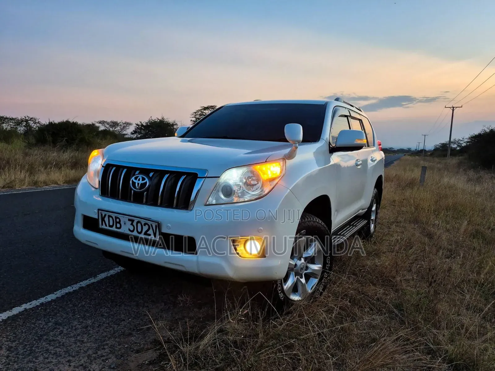 Toyota Land Cruiser Prado 2014 Pearl