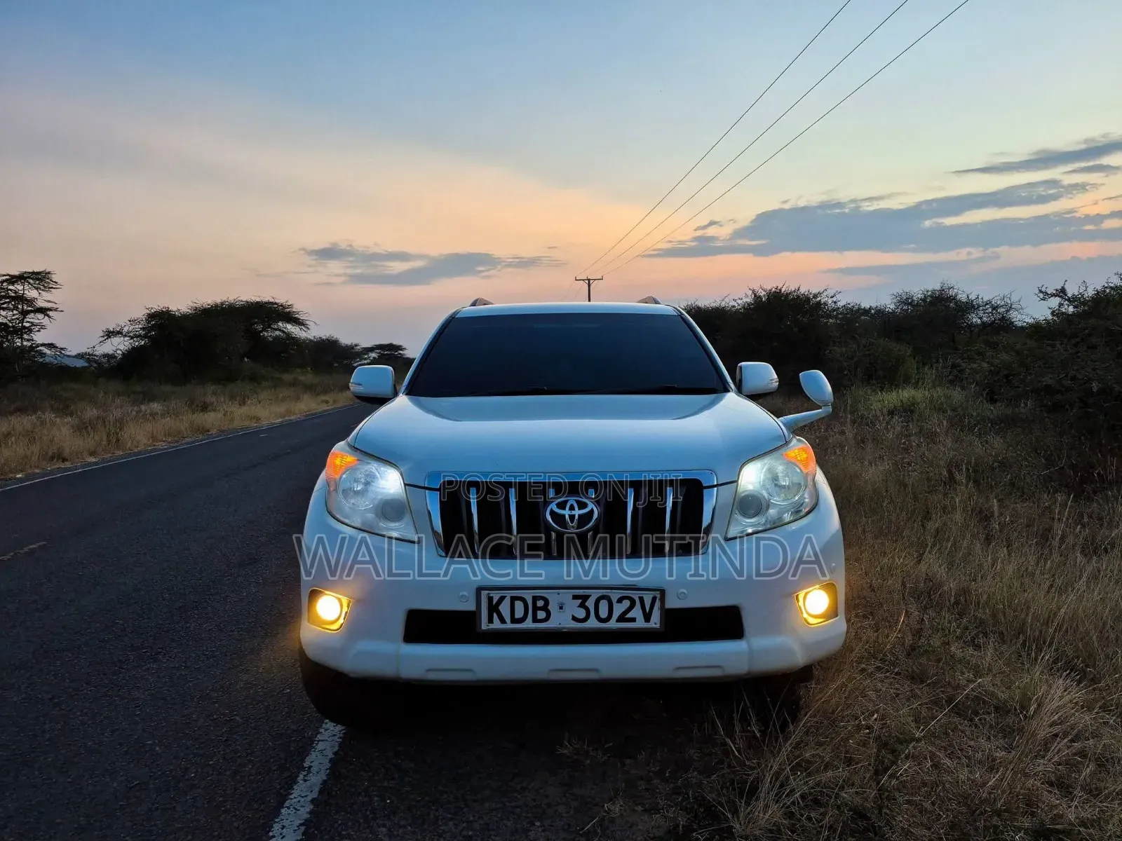 Toyota Land Cruiser Prado 2014 Pearl