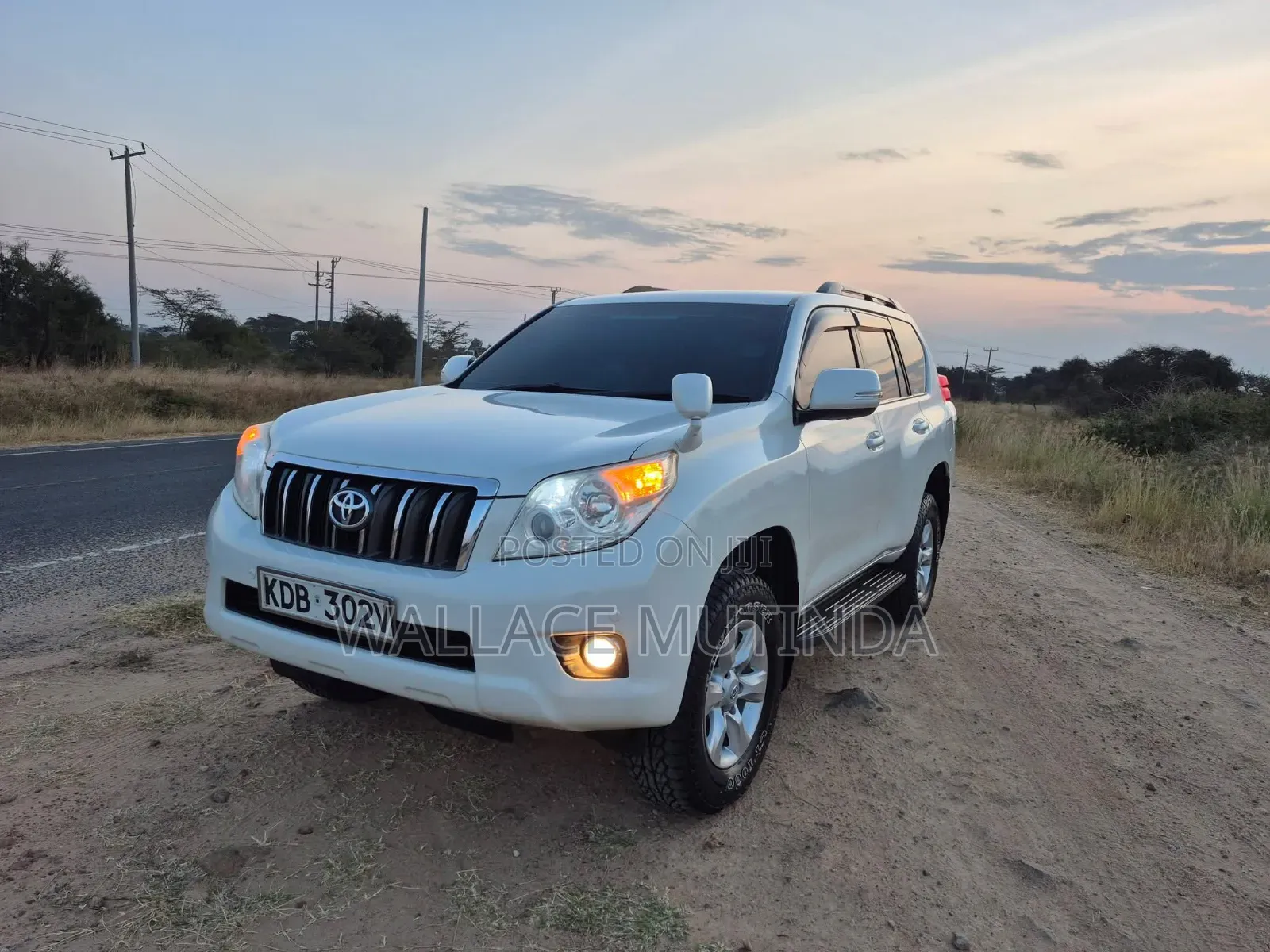 Toyota Land Cruiser Prado 2014 Pearl