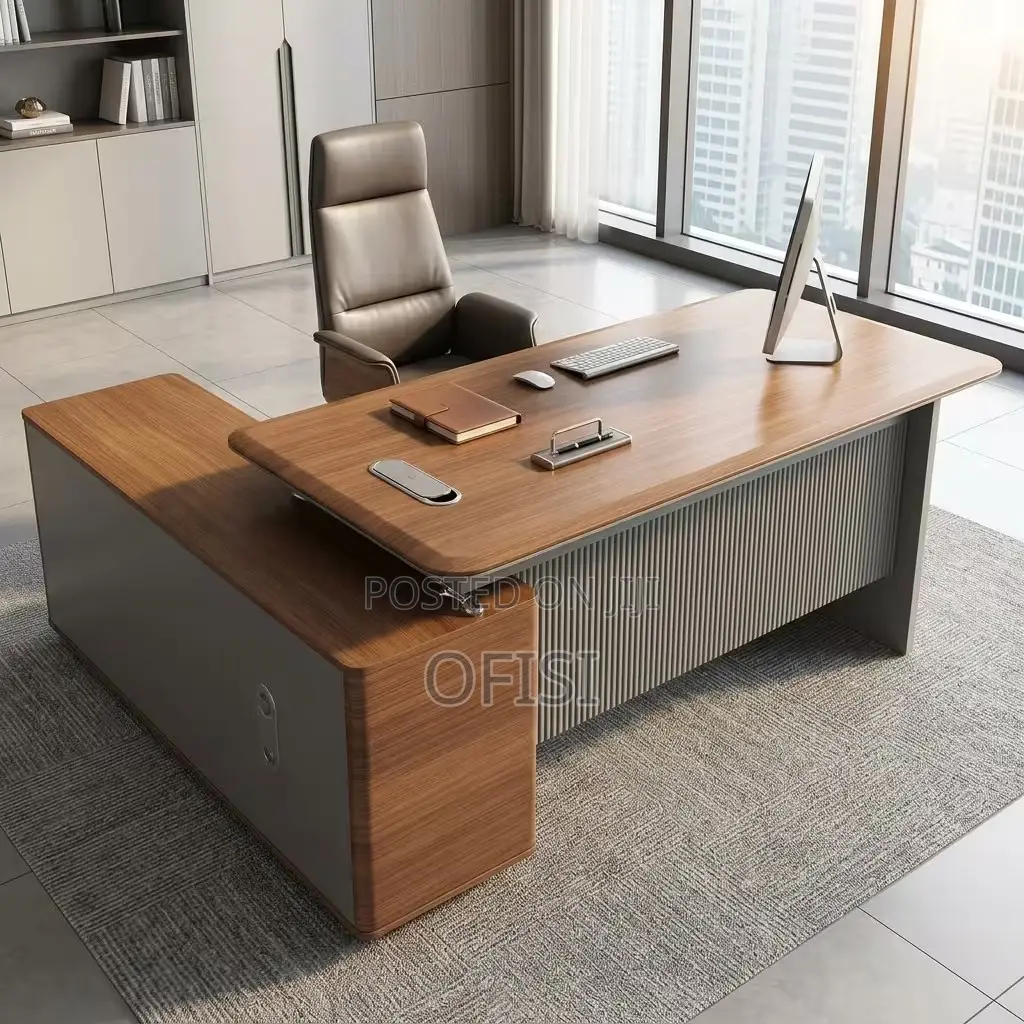 Office Desk; 1.6m Wooden Director Desk