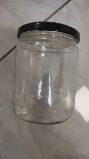 A Box of 40 Pieces Glass/Mason Jar 500ml Short Wide (11.4x8.2cm)