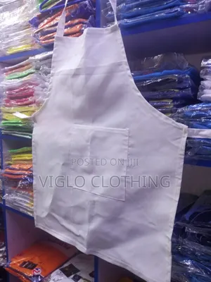 White Kitchen Aprons