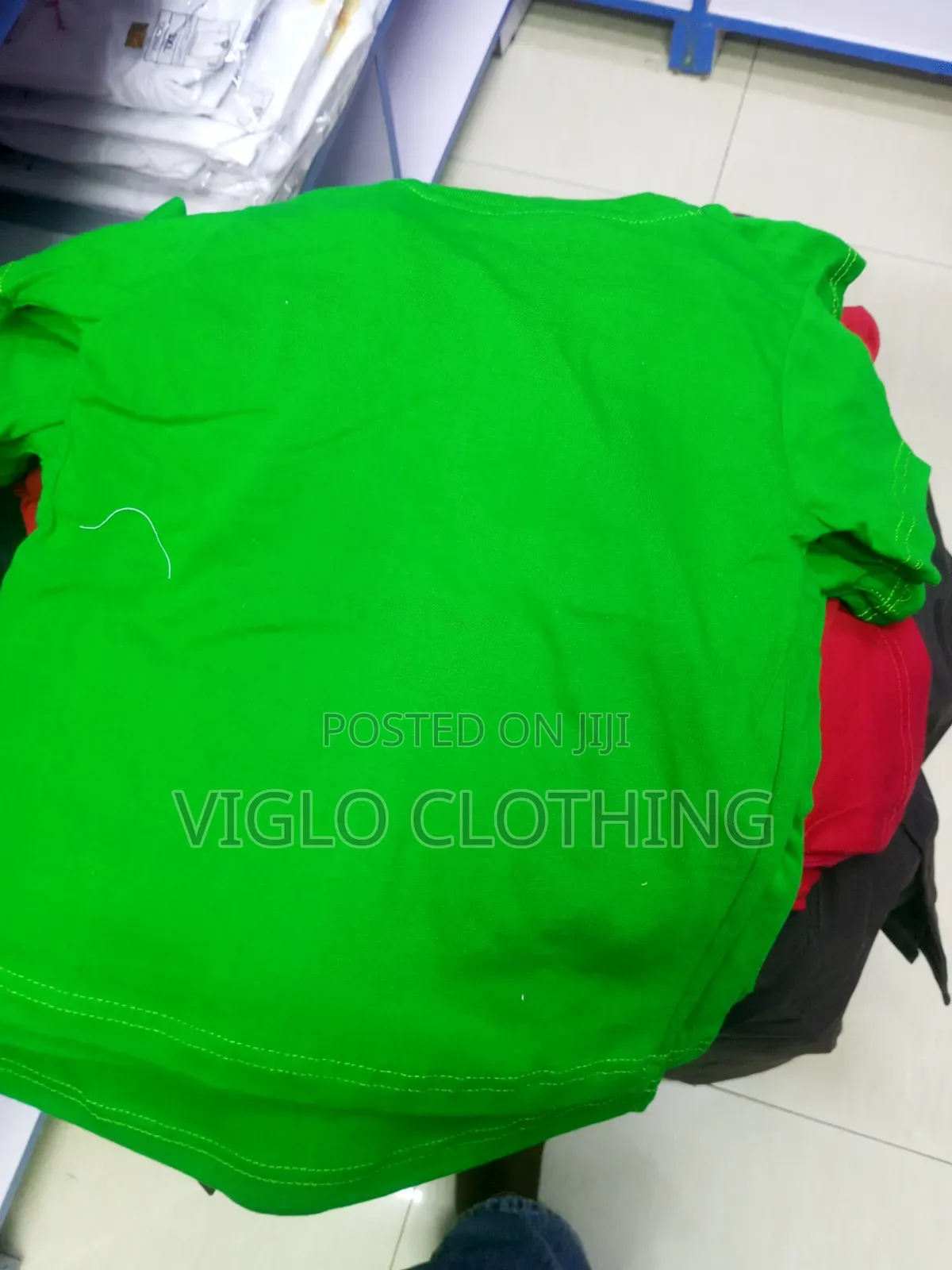 Dark Green Kids Roundnecks