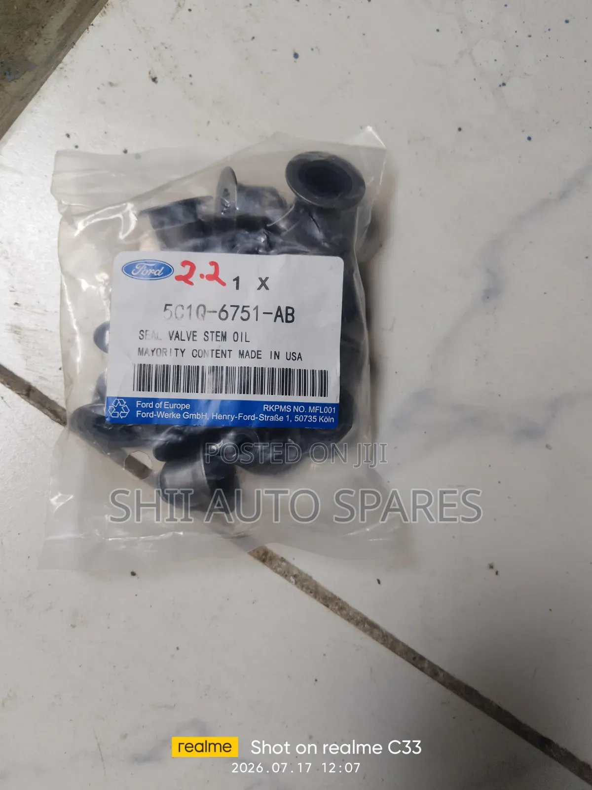 Valves Seal for Ford Ranger 2.2 Engine