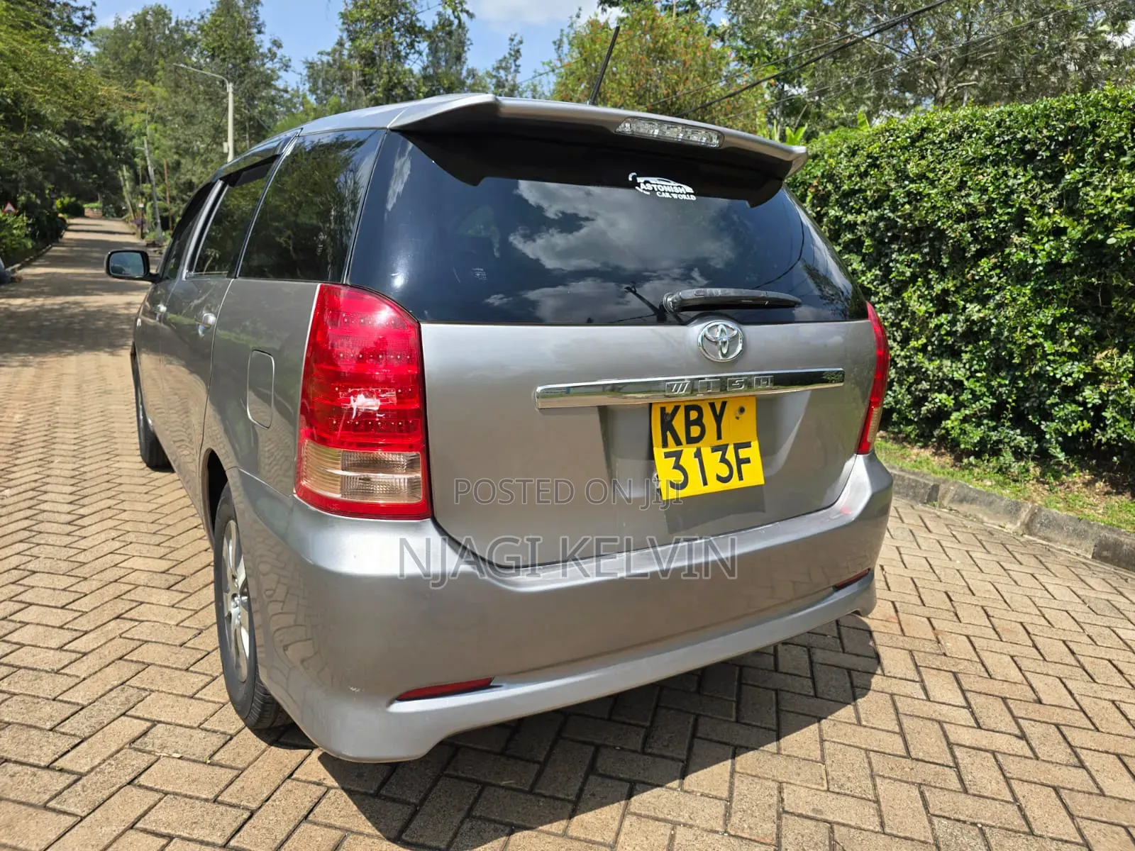 Toyota Wish 2007 Gray