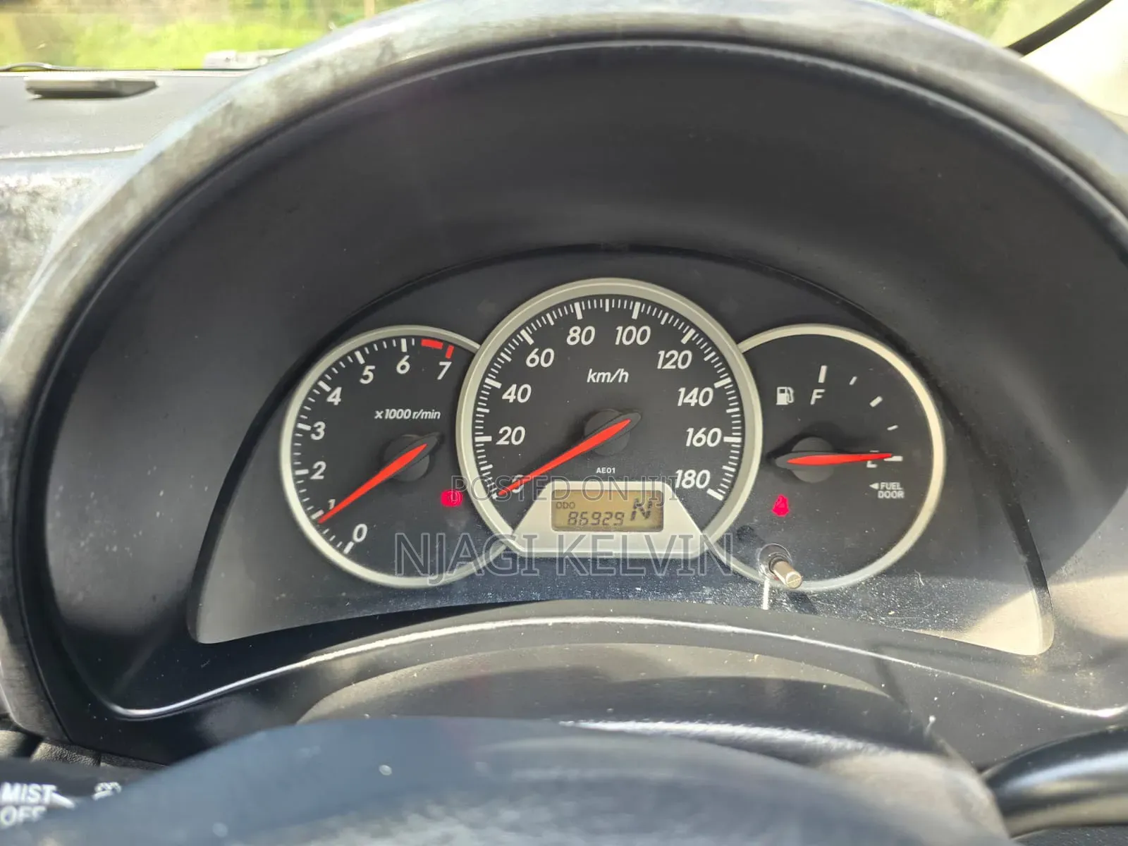 Toyota Wish 2007 Gray