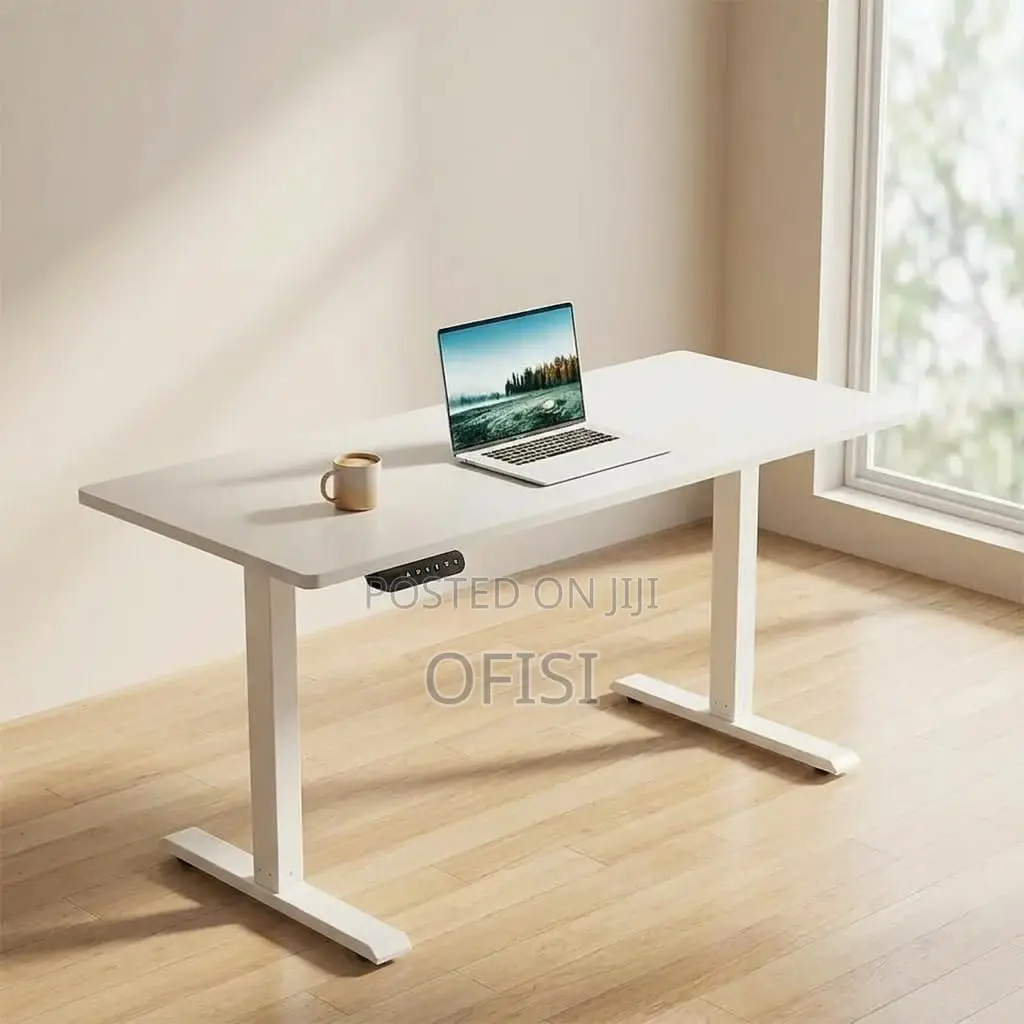 Office Desk; Height Adjustable Computer Desk