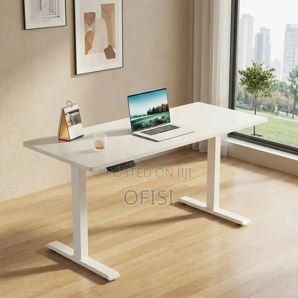 Office Desk; Height Adjustable Computer Desk