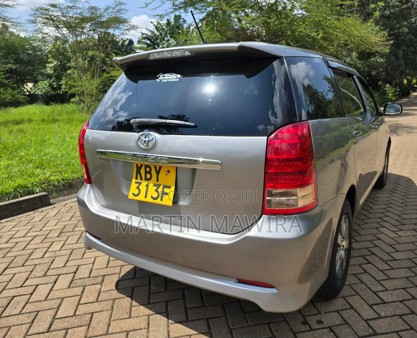 Toyota Wish 2007 Gray