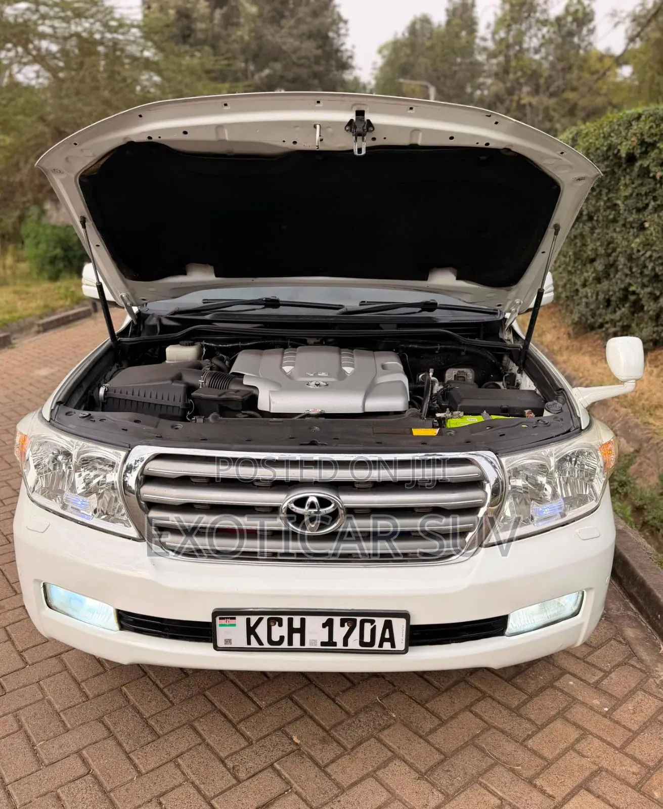 Toyota Land Cruiser 2010 White