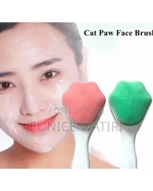 Cat Paw Shape Beauty Cleanser Silicone Face Cleaning Brush