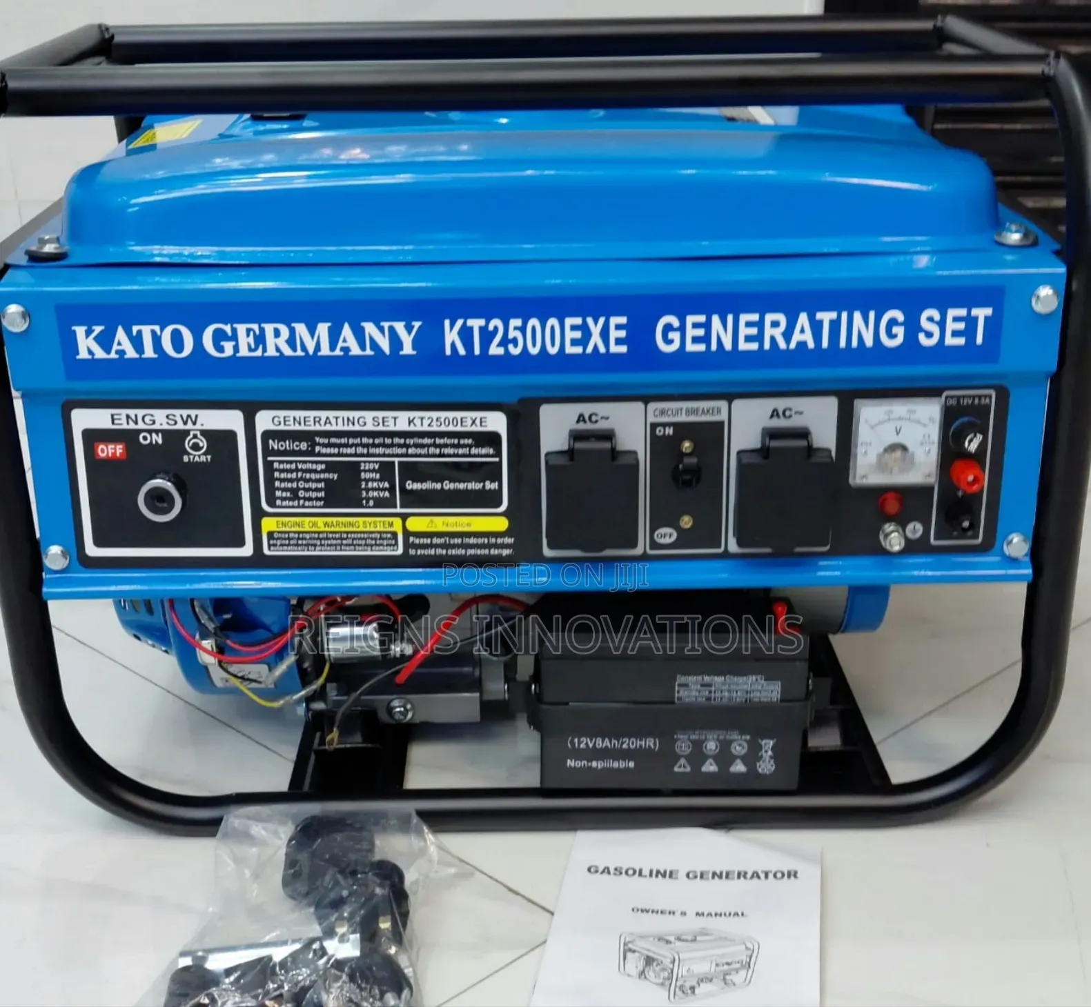 KATO Germany KT2500EXE Gasoline Generator.