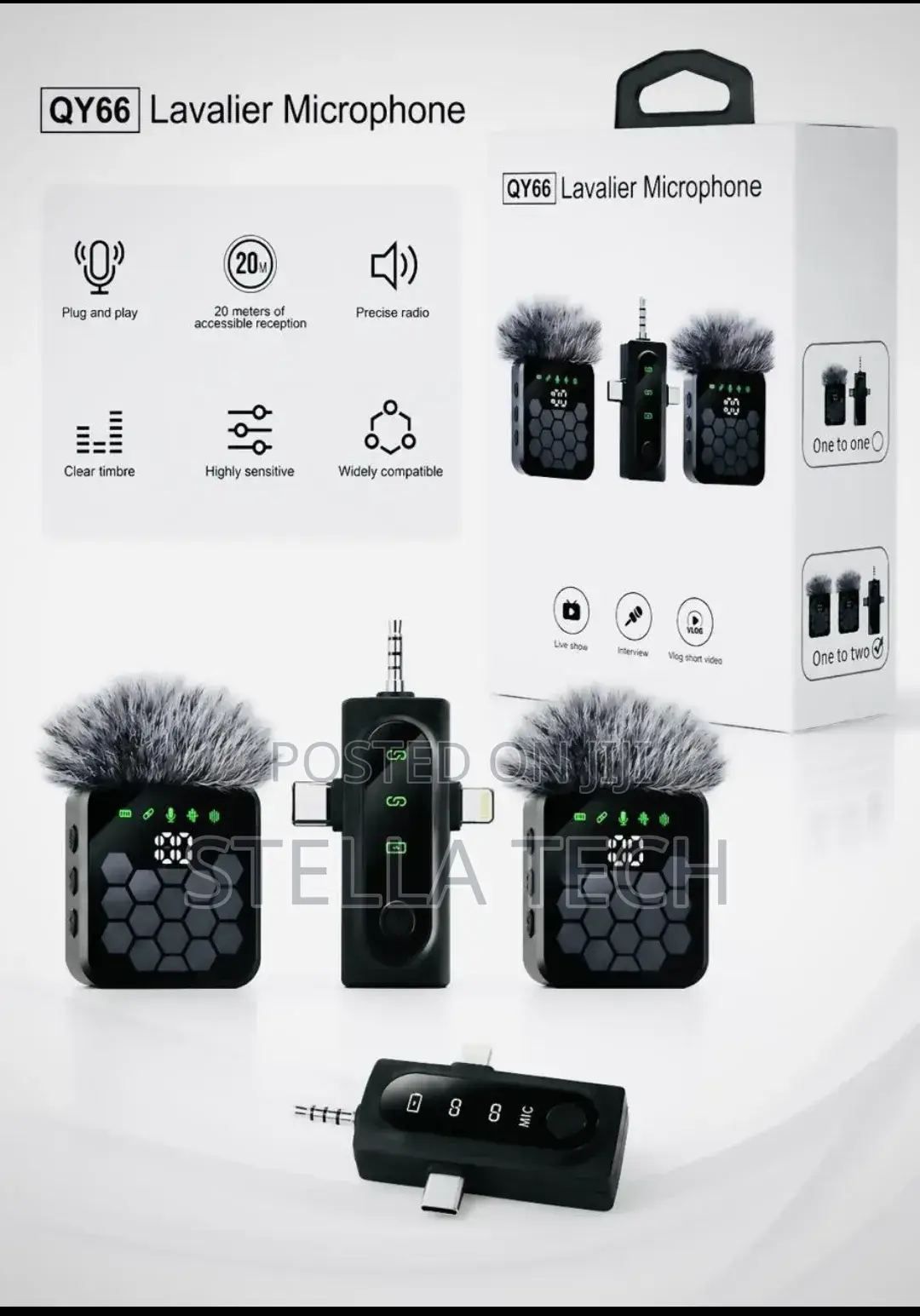 Wireless Microphone QY66