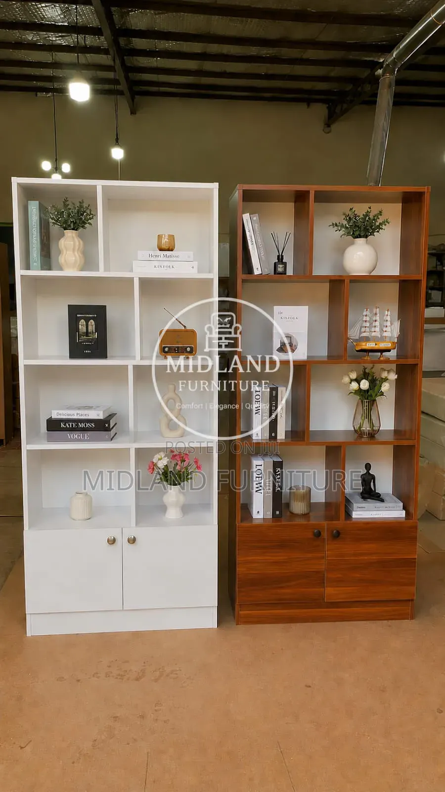 Modern Bookshelf/ Bookshelves in Kenya Pay on Delivery