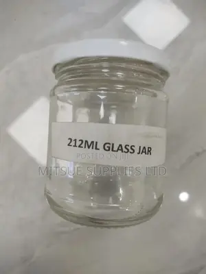 A Set of 50 Spice Jars 212ml With Gold/White/Black Lids (8x6.5cm)