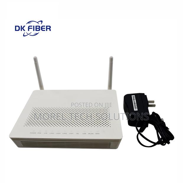 HG8546M Smart Fiber Router Dual Antenna , Gigabit Port Voice (POTS)