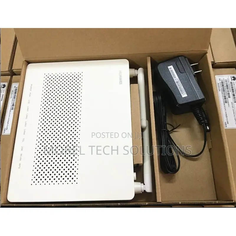 HG8546M Smart Fiber Router Dual Antenna , Gigabit Port Voice (POTS)